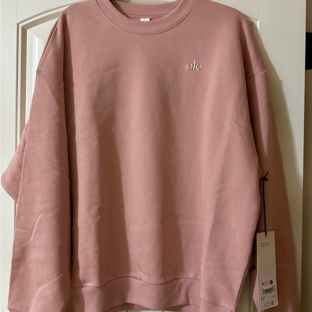 ALO Accolade sweatshirt vintage pink
